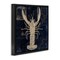 Stupell Industries Lobster Contour over Map Floating Frame, design by Sasha